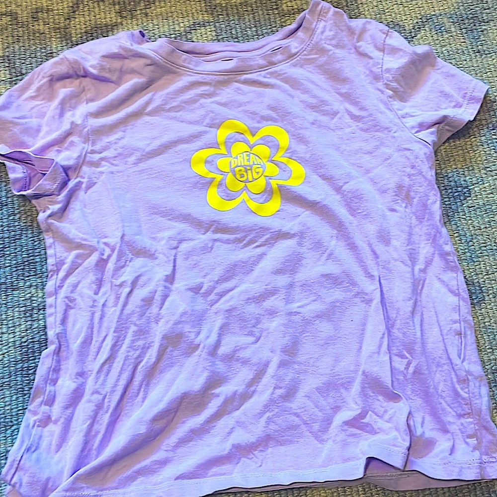 Gap Dream Big purple shirt